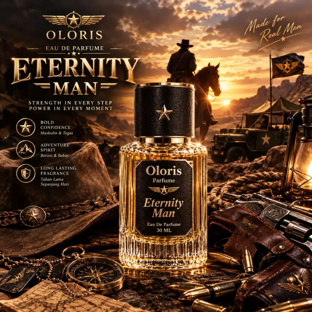 PARFUME OLORIS : AROMA TAHAN LAMA  IN DOOR & OUT DOOR