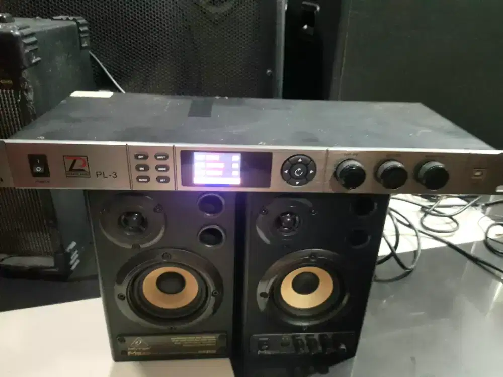 Management speaker buat karaoke pasline pl3 ada bluetooth