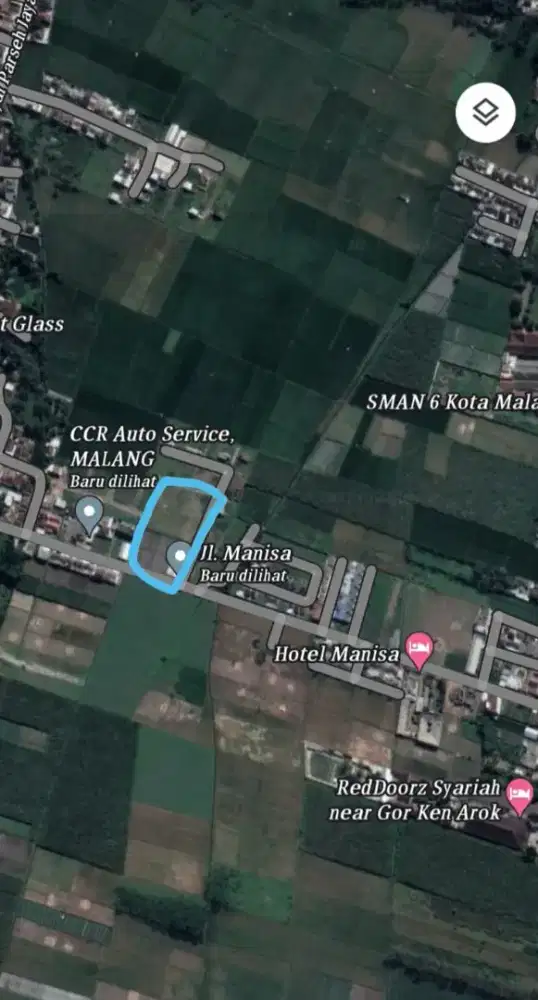 Tanah Kavling Perumahan Istana Gor Ken Arok Jl Manisa Bumiayu