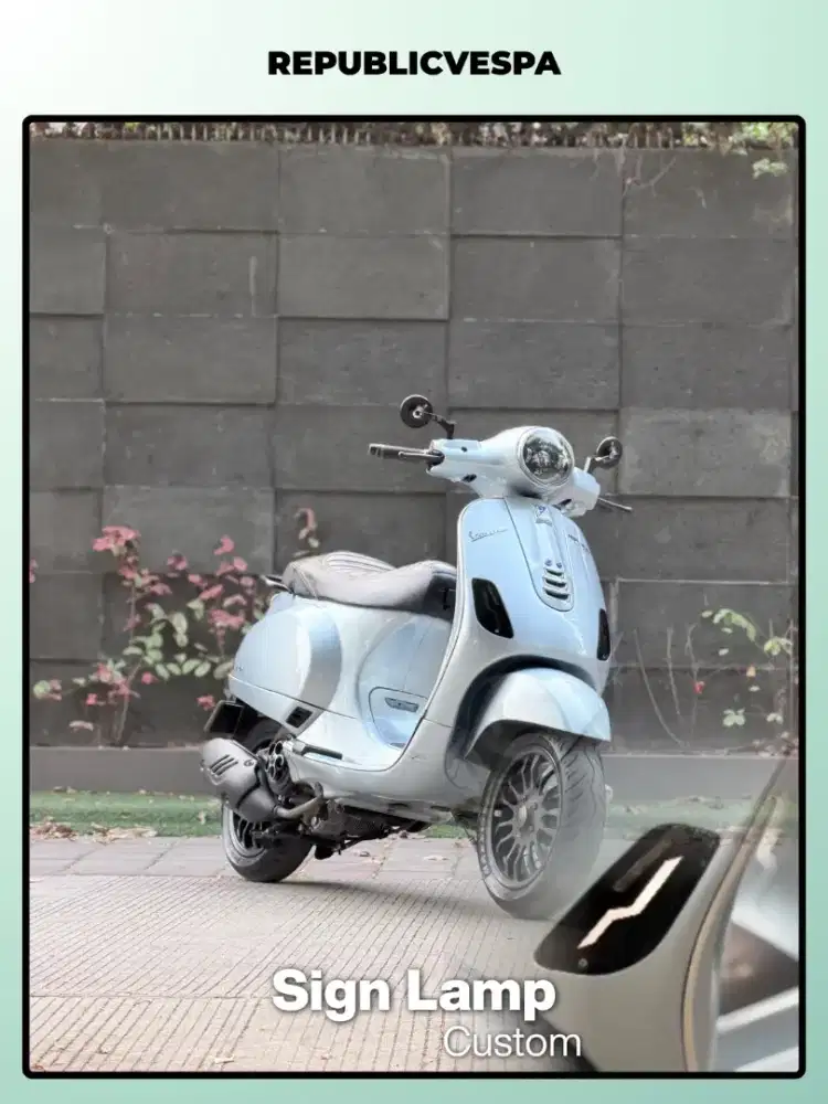 DIJUAL PIAGGIO VESPA LX 125 IGET LED THN 2022 PERFECT CONDITION