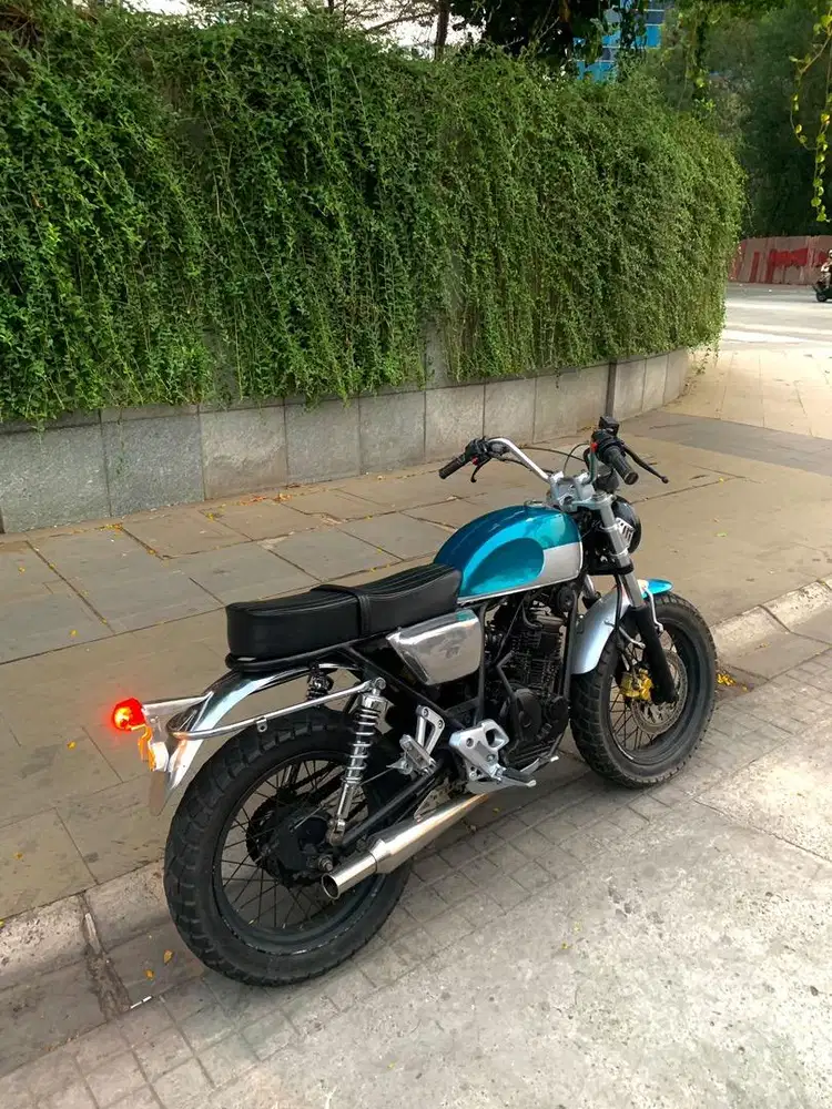 Motor Custom British Scorpio