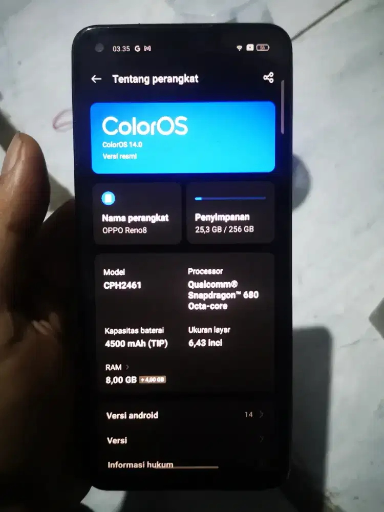 Oppo Reno 8 4G 8/256Gb