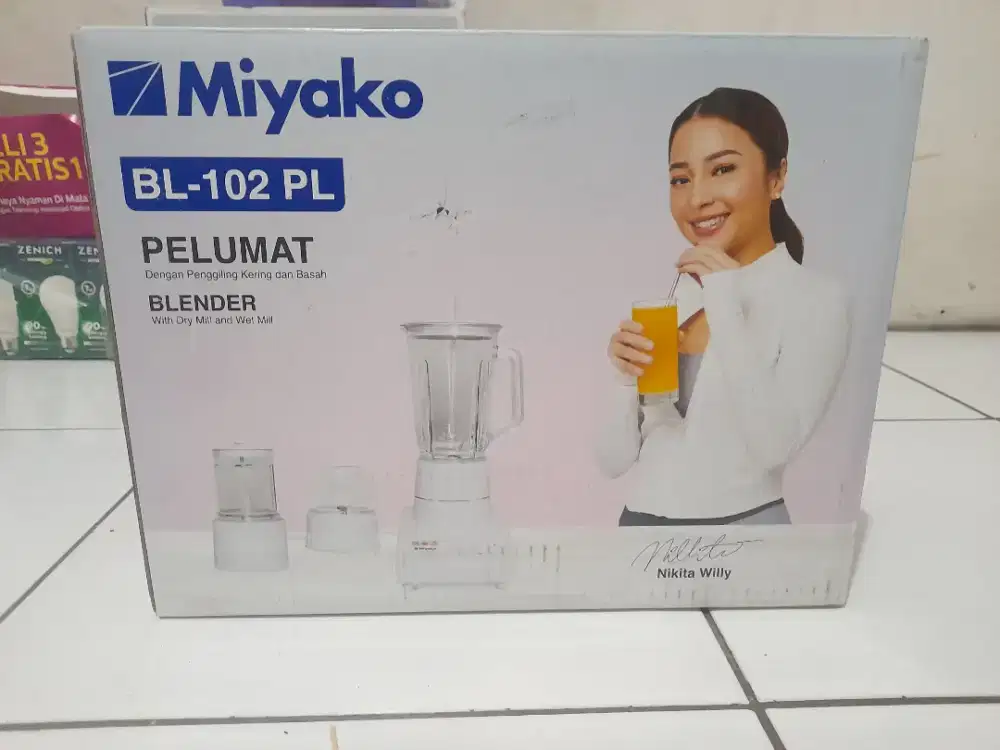 Blender Maspion dan Blender Miyako baru jual Rugi
