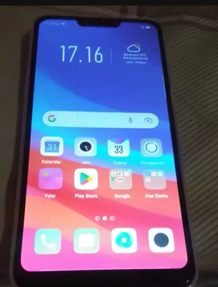 Opoo A3S ram 2GB Rom 16GB
