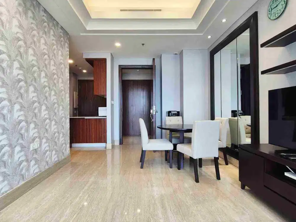 Disewakan cepat Apt South Hills 2BR 87sqm furnished, rapi, well maintained, siap huni. BEST PRICE AVAILABLE
