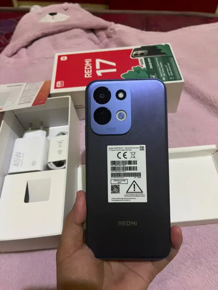 Redmi 17 open box yah ram 6+6/256