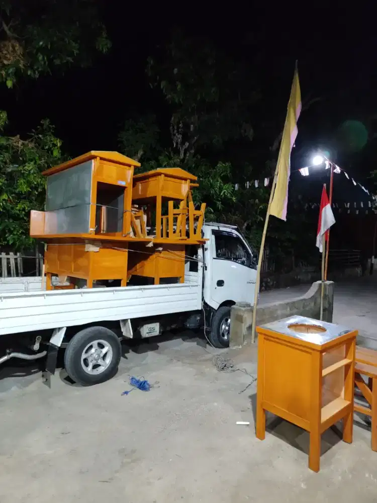Promo Gerobak Mie Ayam jg Melayani Pesanan Grobak Bakso Bubur Sate dlL