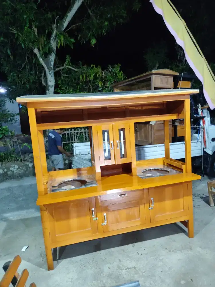 Promo Gerobak Mie Ayam jg Melayani Pesanan Grobak Bakso Bubur Sate dlL