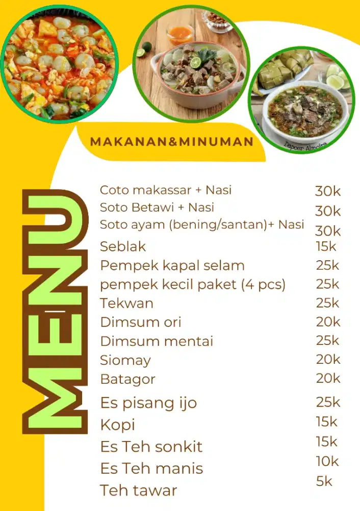 Jaga kantin butuh perempuan