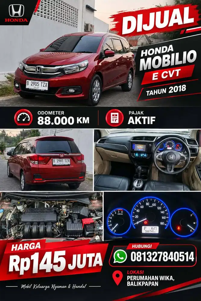 MOBILLIO E CVT MULUS SIAP PAKAI