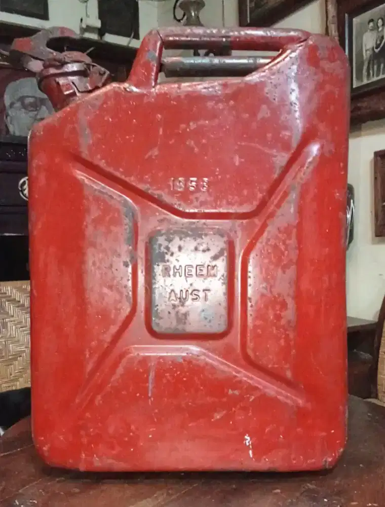 Jerigen (Jerry Can) Tahun 1958 Merk Reem Made In Australia Original