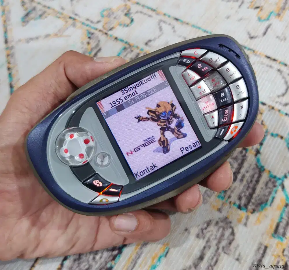 Nokia N GAGE QD all operator biru dongker88