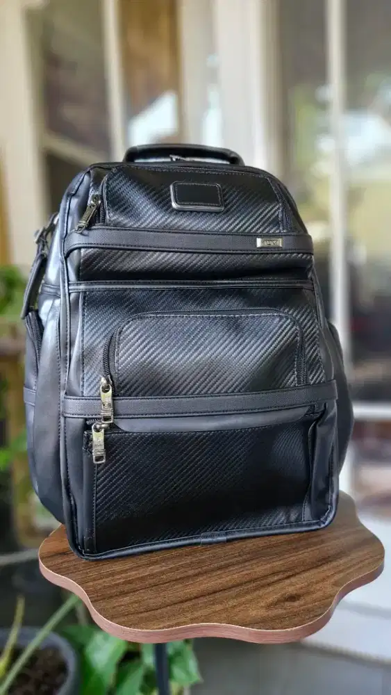 Ransel TUMI bahan kulit asli