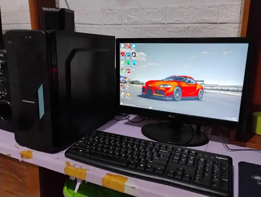 Pc gaming dan editing / intel core i5 + nvidia gtx 1050 + ram 8gb