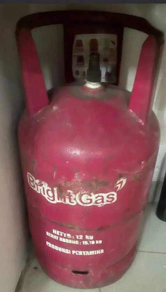 Tabung gas pink 12 kosong hrg net