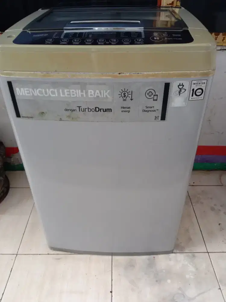 jual mesin cuci LG inventer 8kg digital/otomatis siap pakai original