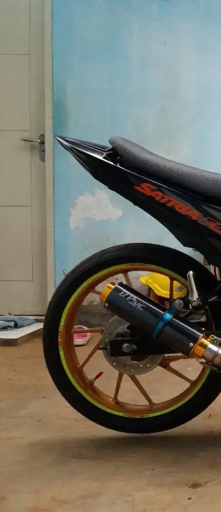 Knalpot b pro satria fu, silincer saja
