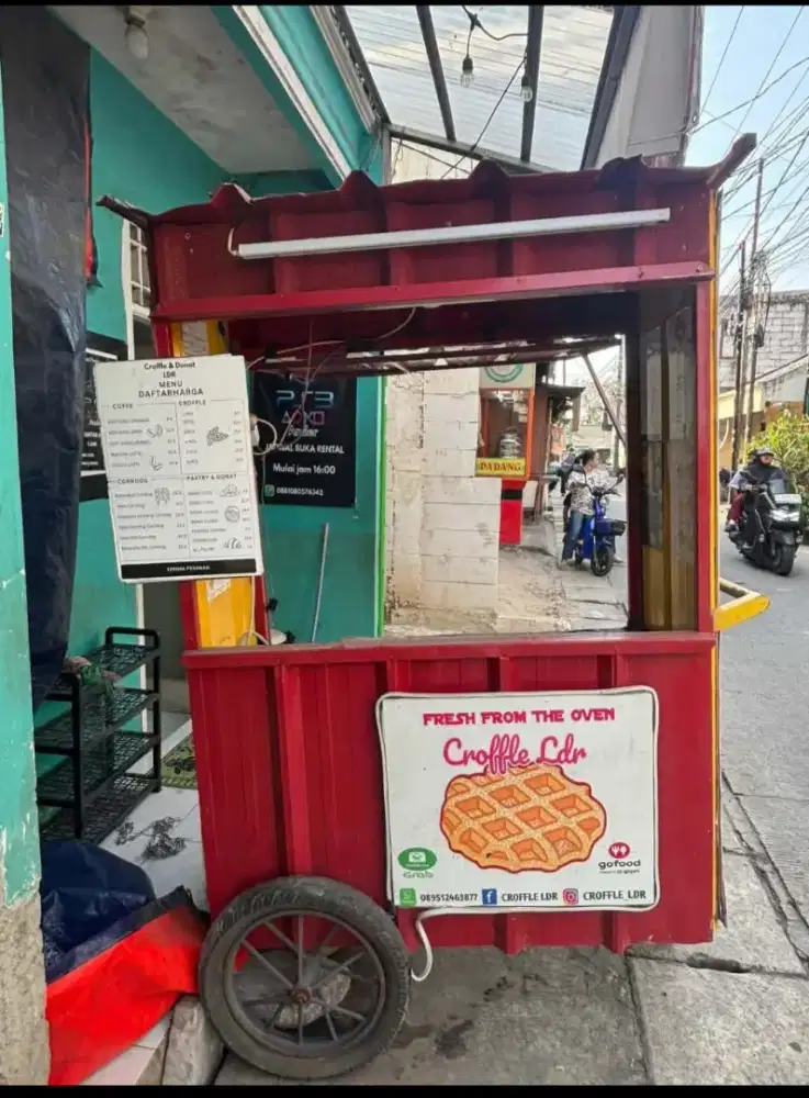 DI JUAL GEROBAK KONTAINER MURAH