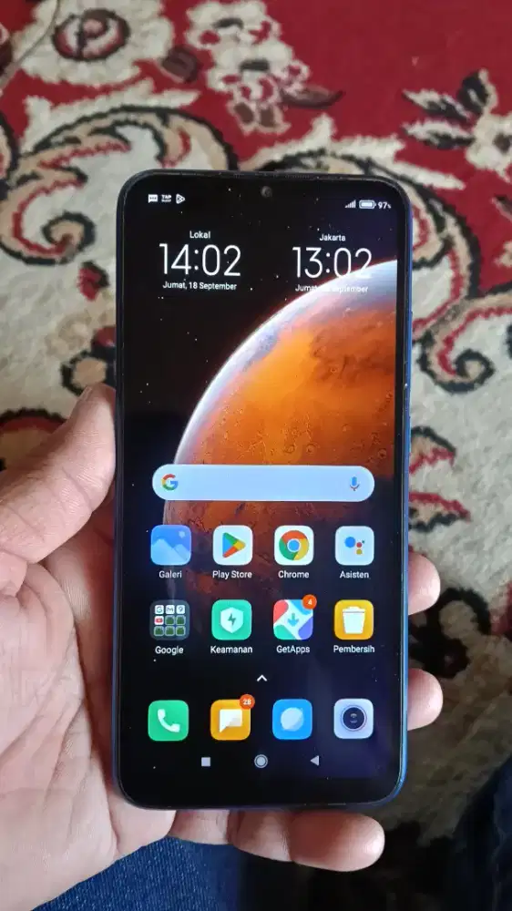 redmi 9A ram 3/32gb masih mulus original