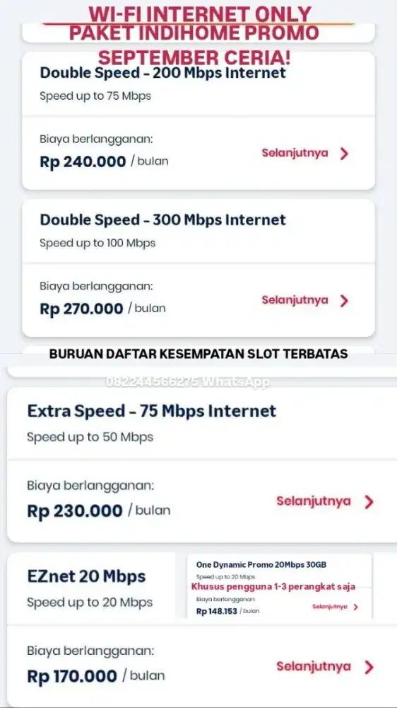 WiFi Indihome Medan