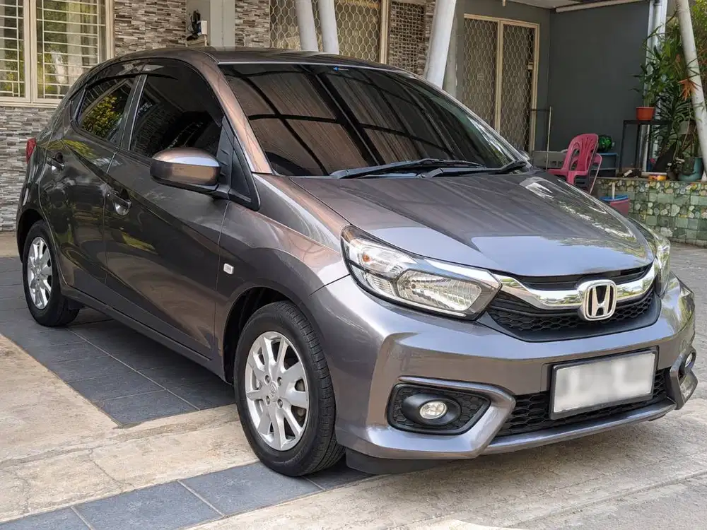 JUAL CASH HONDA BRIO SATYA E CVT 2023 KM 20RIBUAN TERMURAH HARGA NET