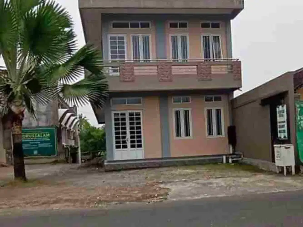 disewakan ruang usaha 2 lantai cocok untuk usaha kantor dekat januputra dan exite toll