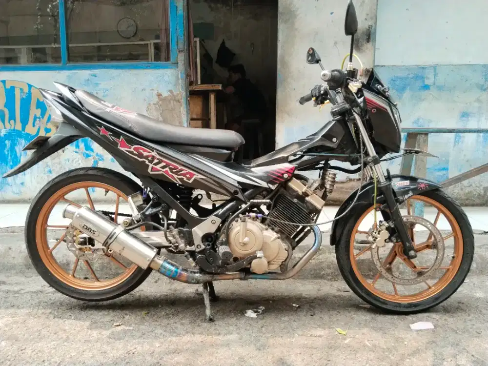 SUZUKI SATRIA FU KARTU TH 2014 SIAP PAKAI GANTENG