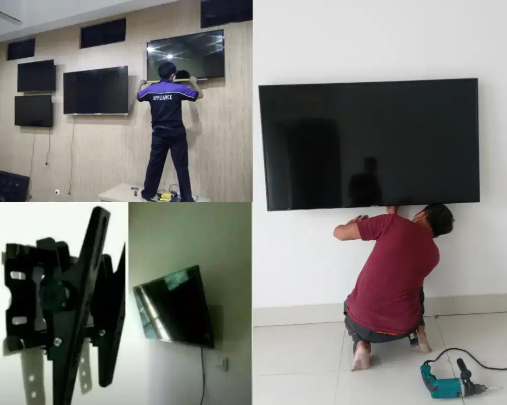 Braket led tv terima rapih bracket breket briket