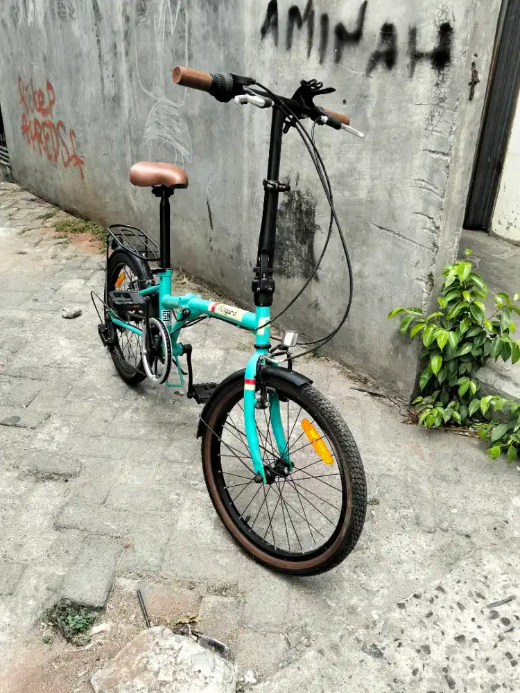 Sepeda lipat fingard vintage ring 20 siap pakai