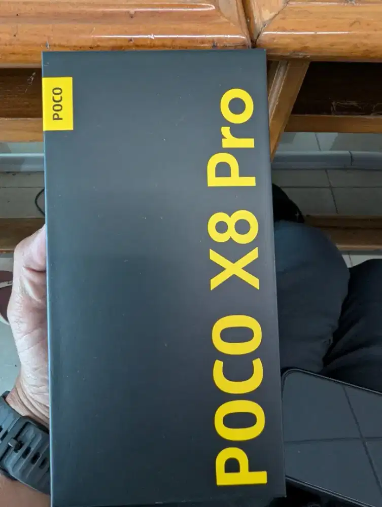 Poco x8 Pro 8/256 Hitam Masih Garansi Mulus