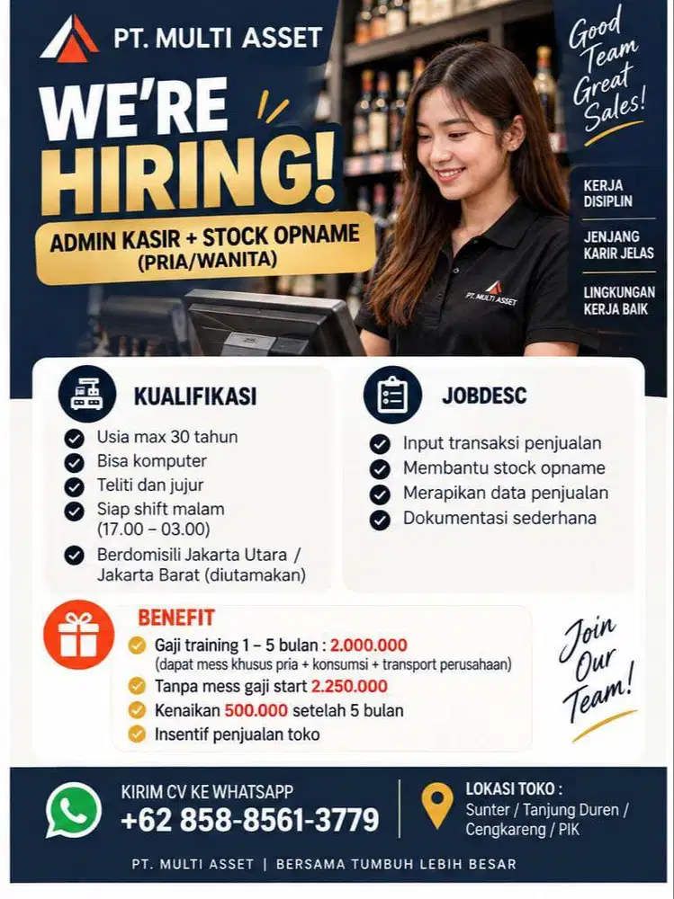 KASIR STOCK OPNAME