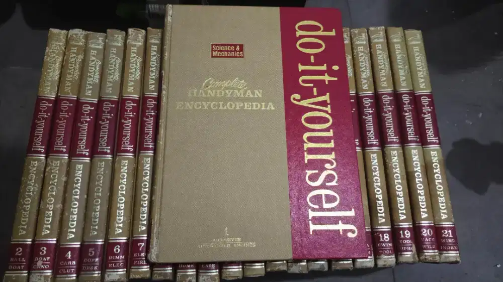 Ensiklopedia Handyman Do-It-Yourself Full Set 21 Jilid