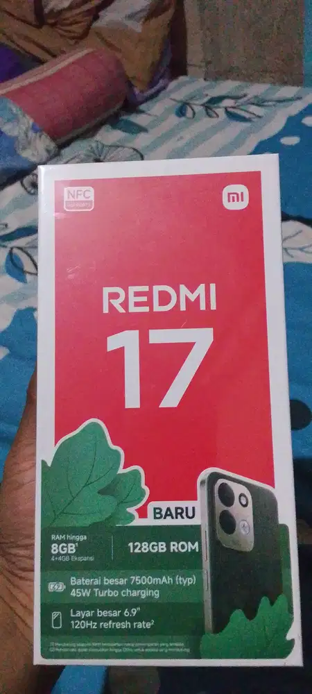 Redmi 17 ram 4/128 new