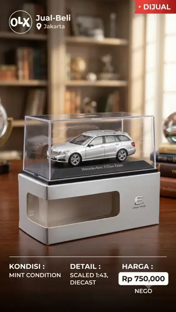 Miniatur Mercedes Benz E Klase