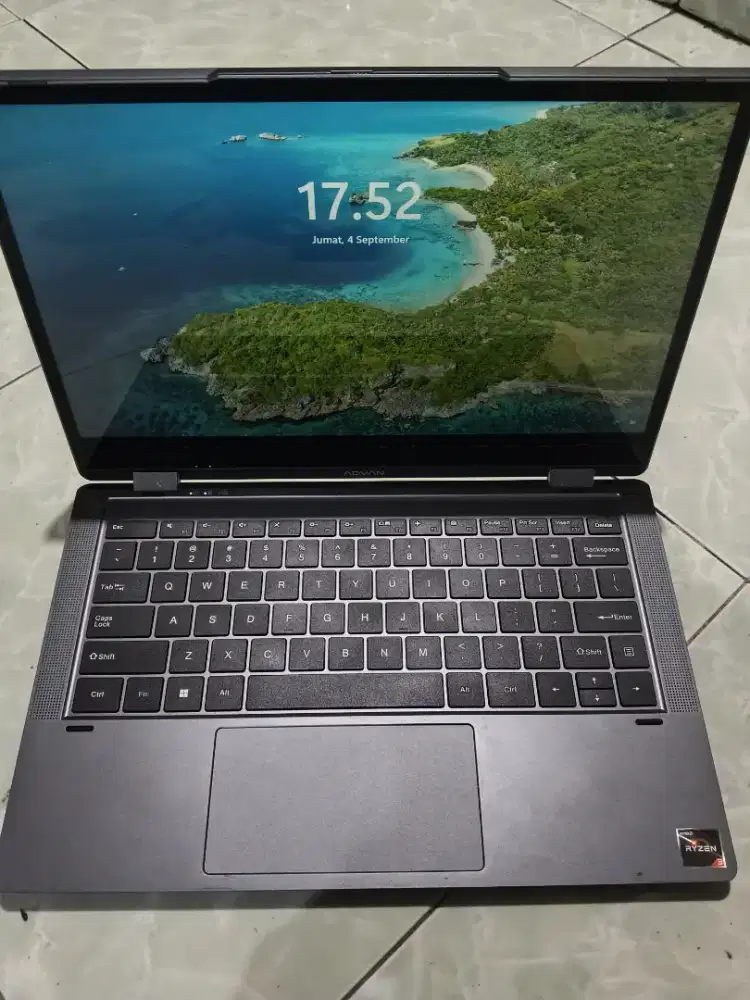 ADVAN LAPTOP 360 GO 14IPS FHD TOUCHSCREEN 4GB 256GB WIN11