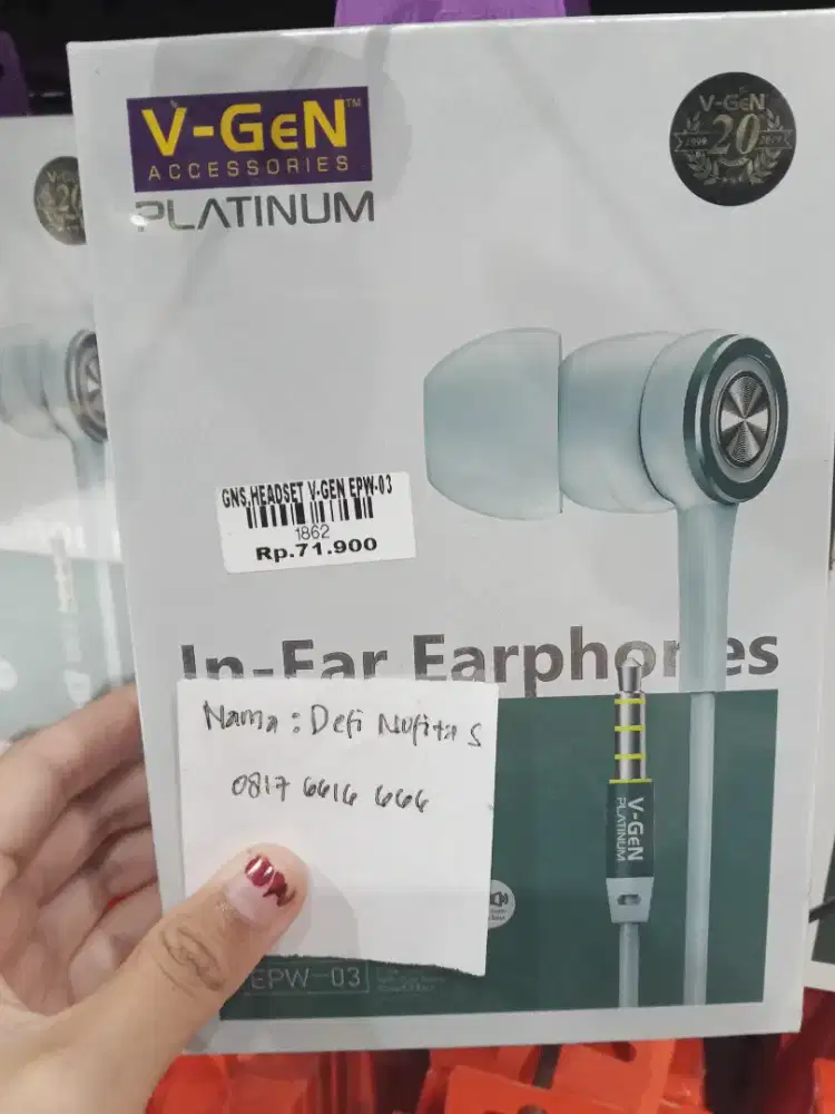 GNS. HEADSET V-GEN EPW-03