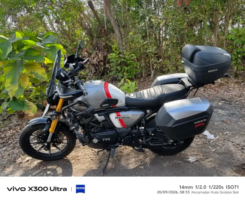 TVS Ronin Nimbuz 225 cc siap touring