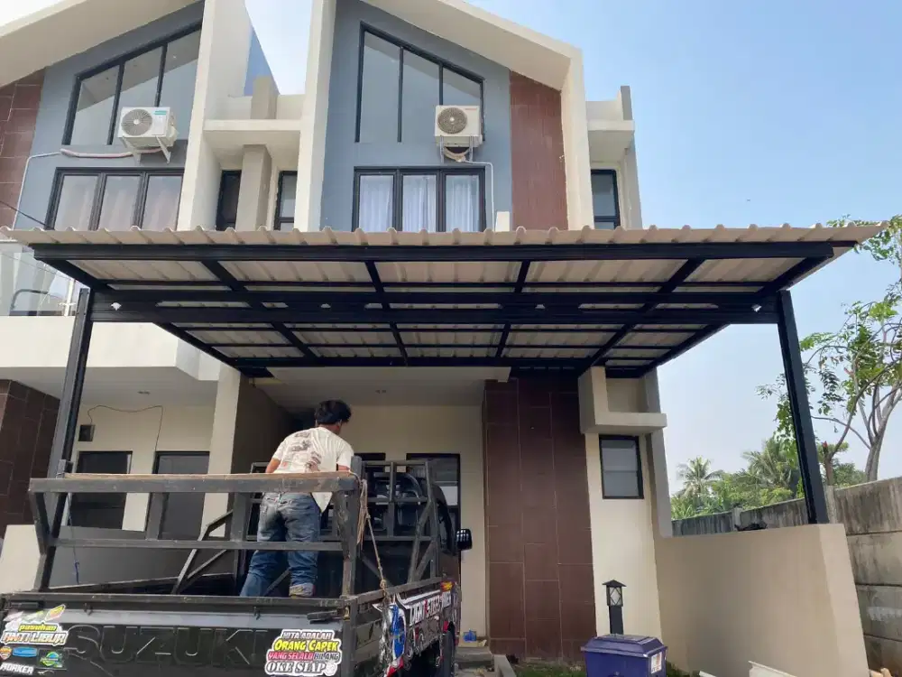 Jasa pasang kanopi baja ringan