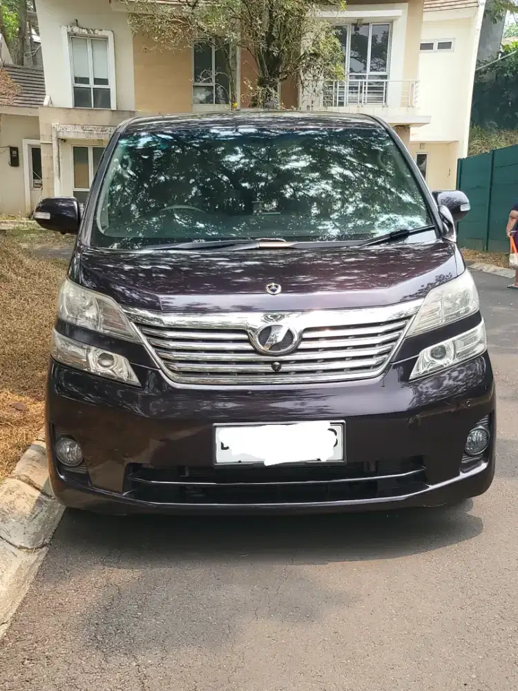 Toyota velfire 200i pajak panjang