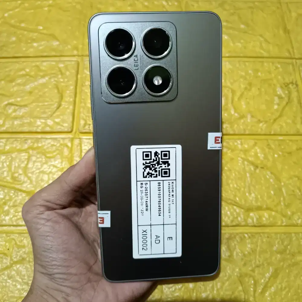 Xiaomi 14T RAM 12/512GB Resmi