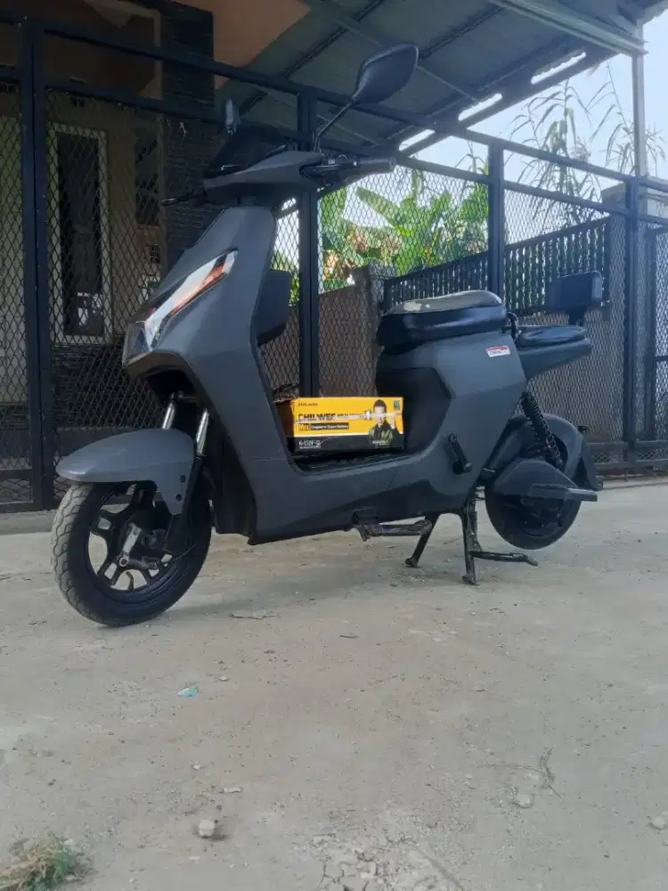 sepeda listrik aki baru full sett
