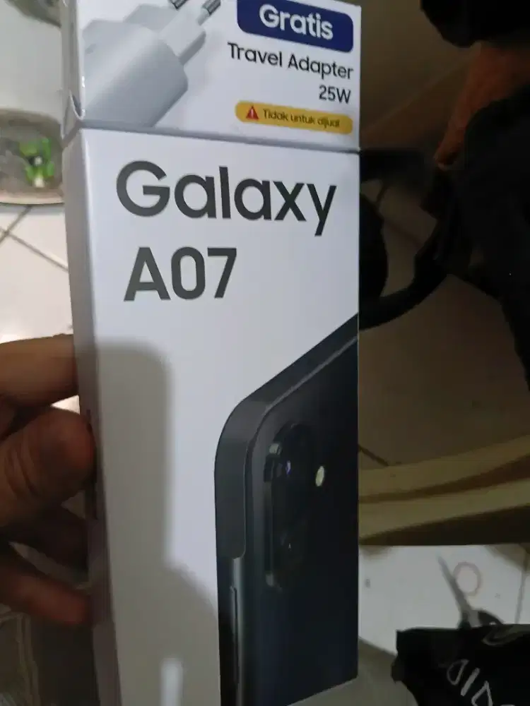 Samsung Galaxy A07 8/256GB Black Resmi Mulus Fullset