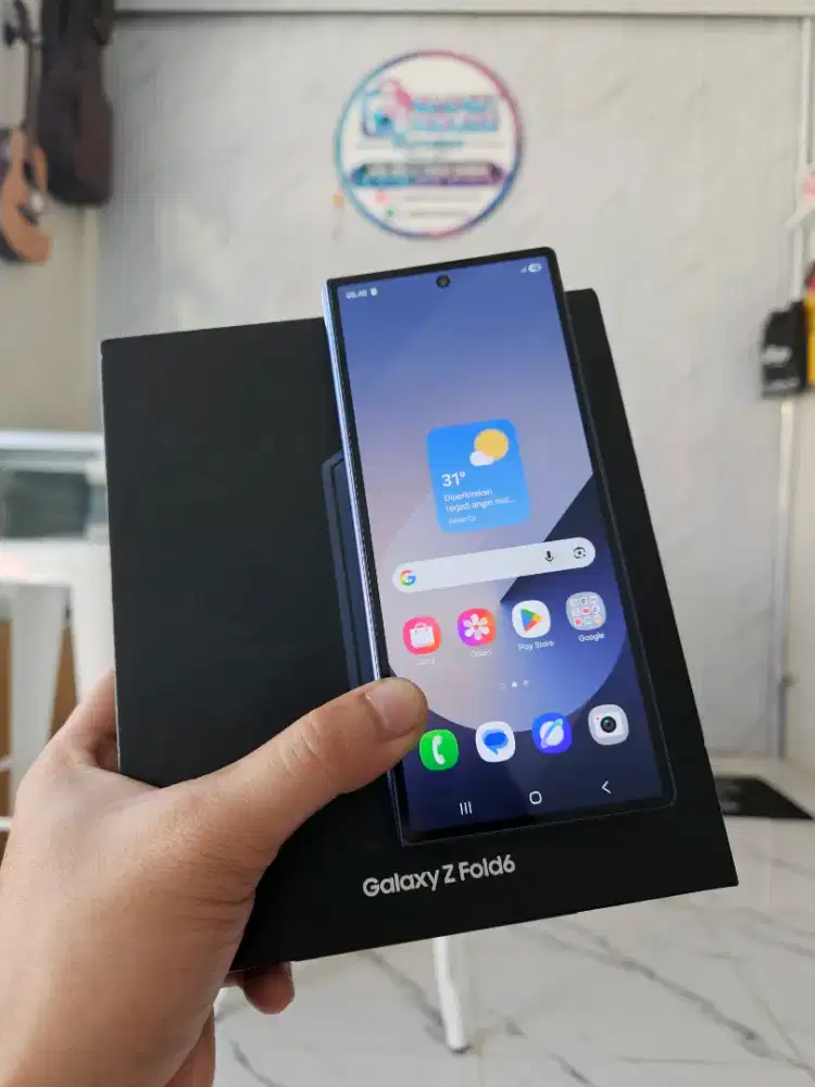 Samsung Z Fold 6 256gb Navy Ex.SEIN (-minus layar dalam aja)