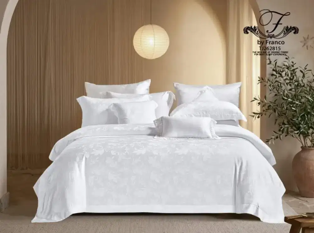 Sprei set kingkoil putih