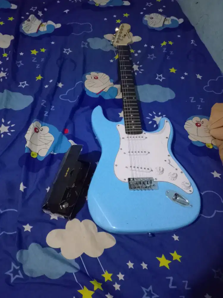 Gitar listrik benston + efek m vave cube