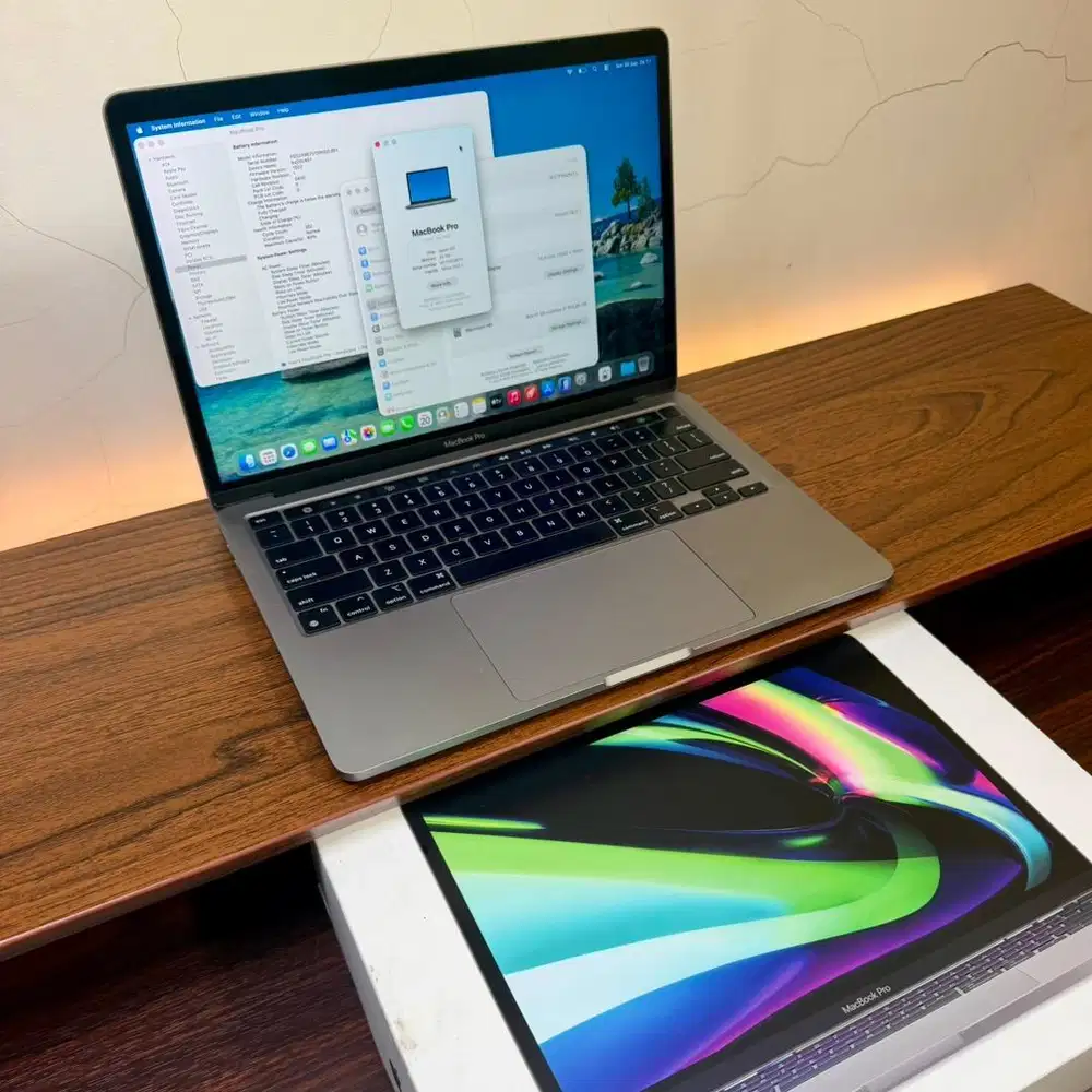 MacBook Pro M2 13 inch Ram 24GB SSD 1TB spec langka original likenew