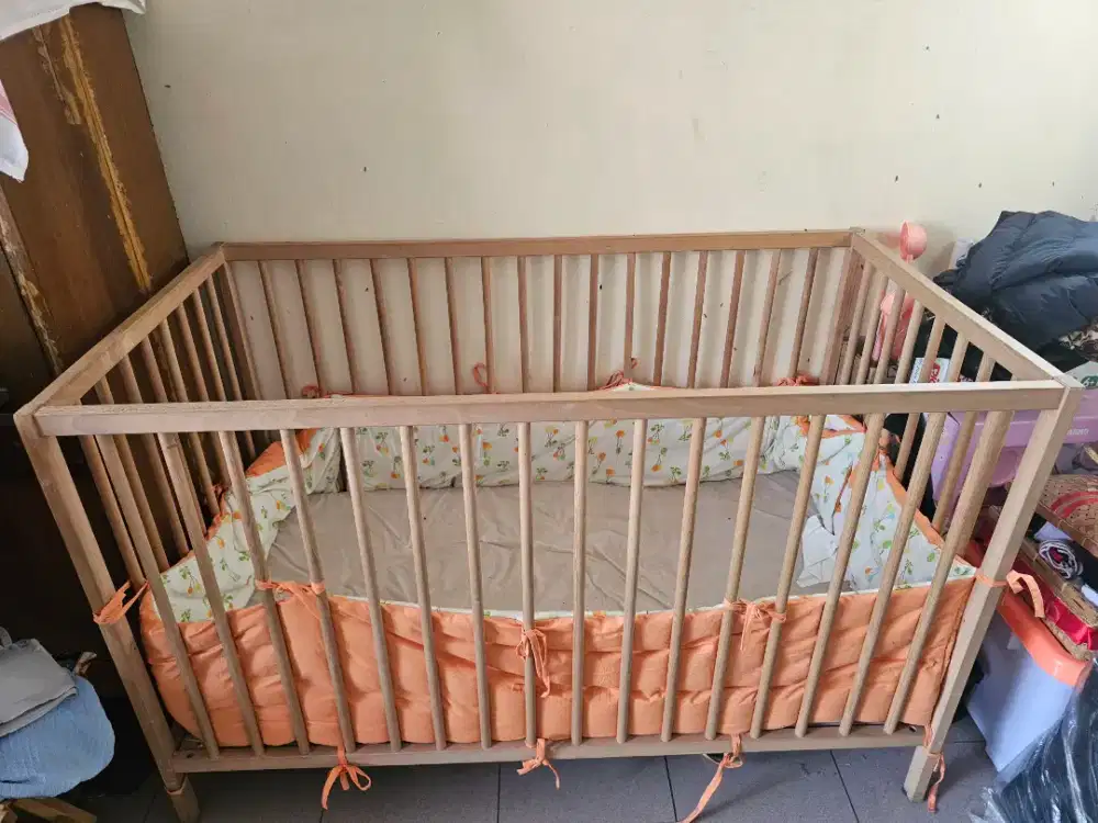 Baby crib IKEA full set