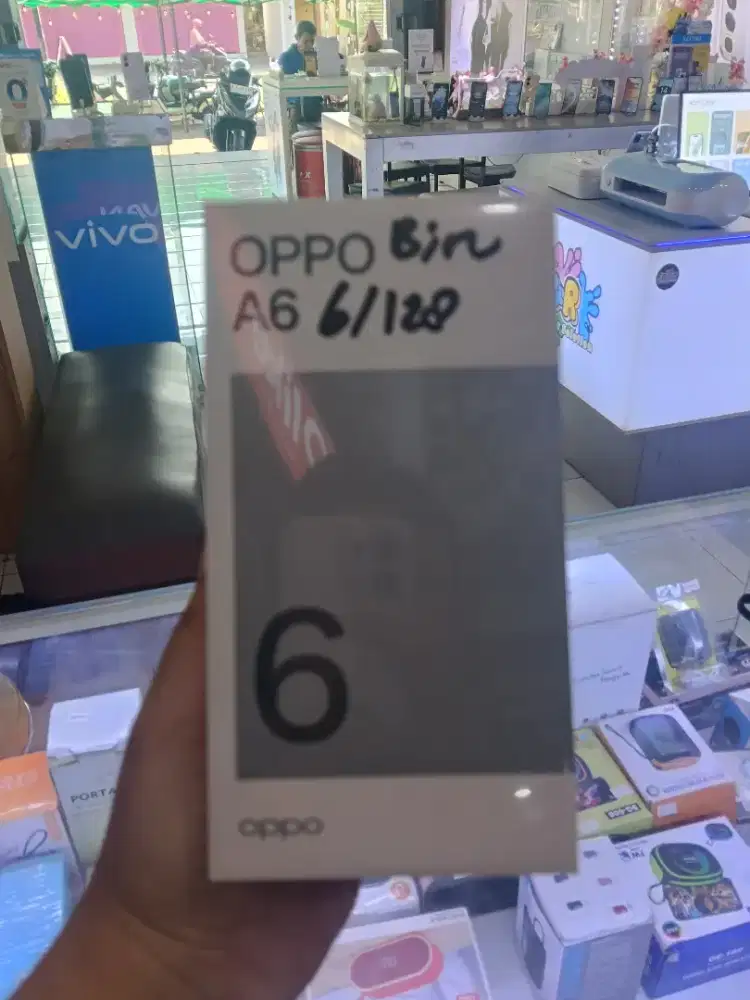 oppo A6 12/128 segel new promo cashback 300rb