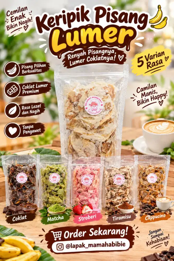 keripik pisang lumer