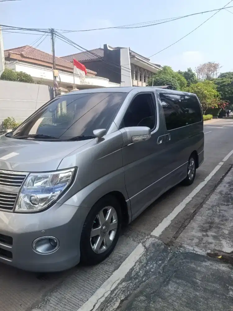 Nissan Elgrand HWS th 2008 original istimewa gress